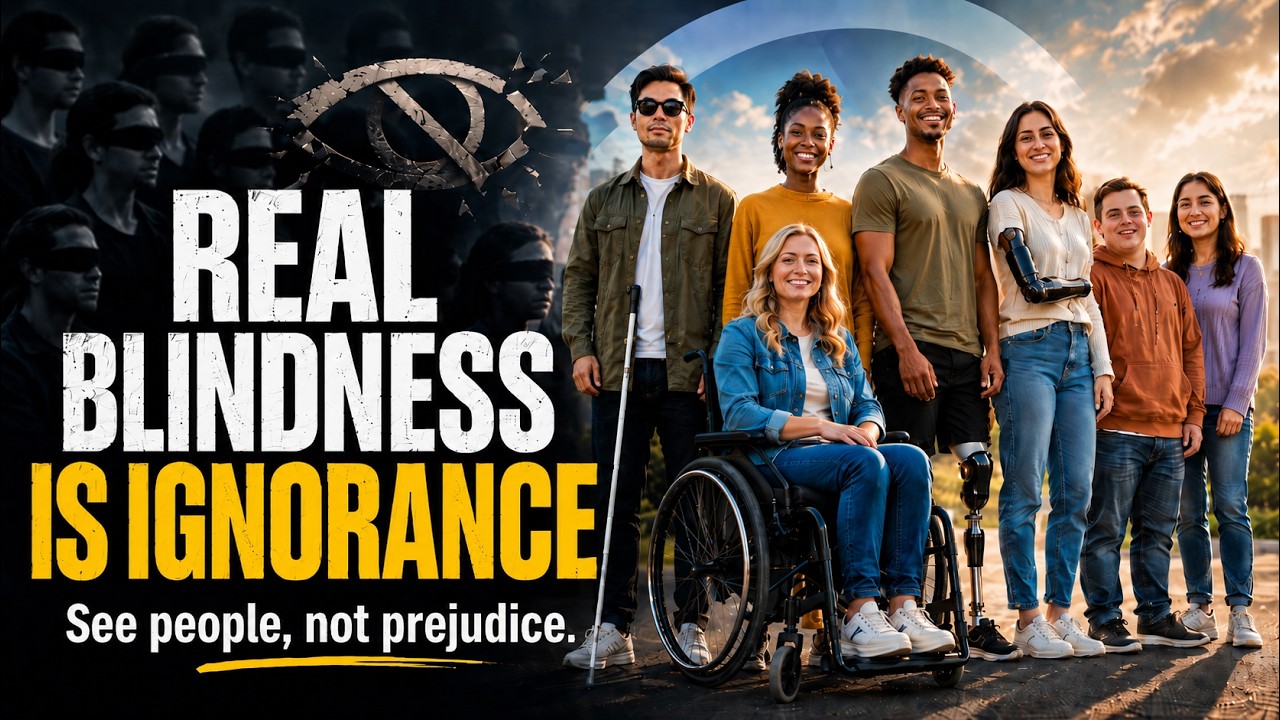 Real blindness is ignorance · International Barikat Film Festival