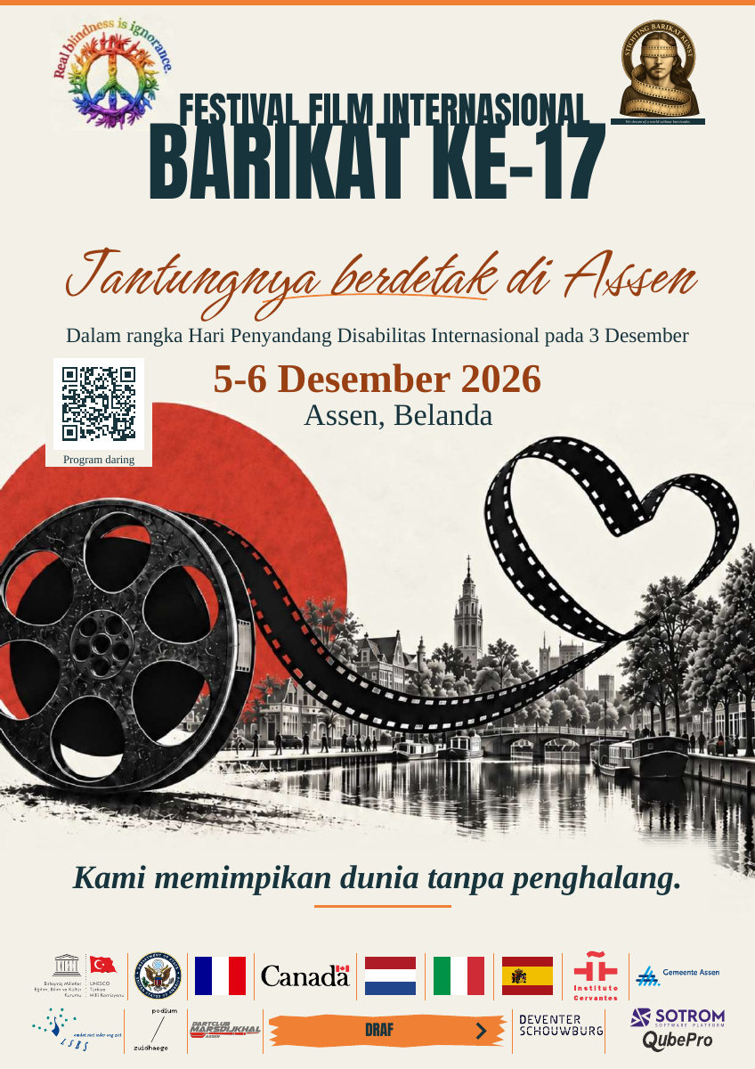 Festival Film Barikat Internasional ke-17 — Indonesia. 5-6 Desember 2026. Assen, Belanda. DRAF.