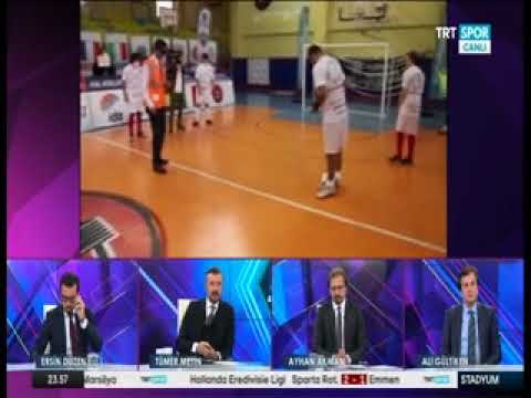 TRT Spor reports on the blind futsal match